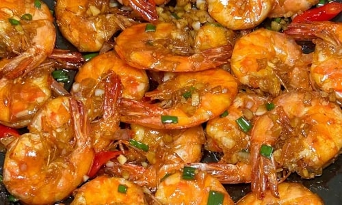 Sautéed shrimp Sautéed shrimp